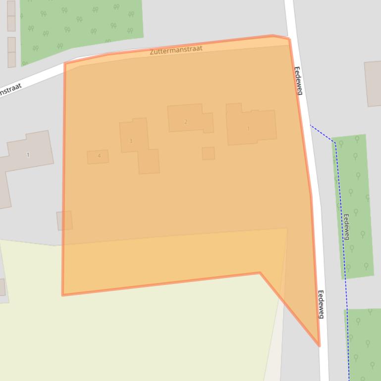 Kaart van postcodegebied 4527JA.