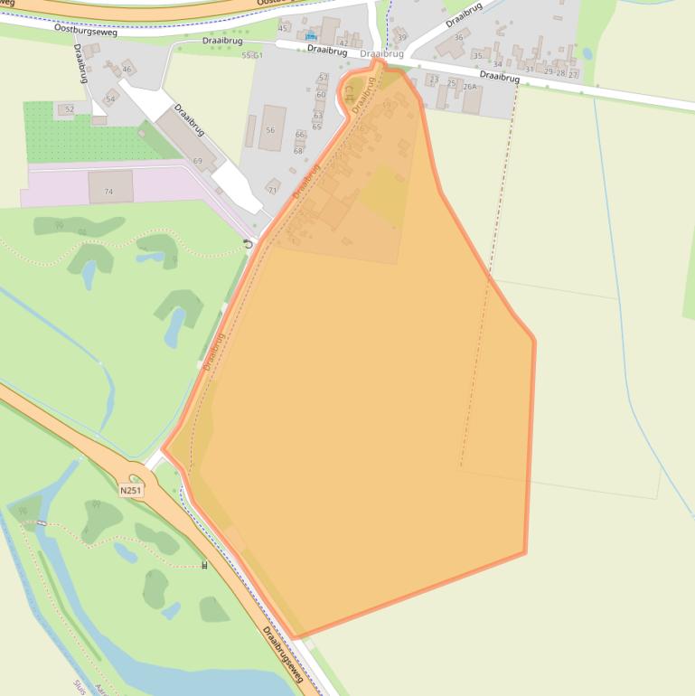 Kaart van postcodegebied 4527PB.