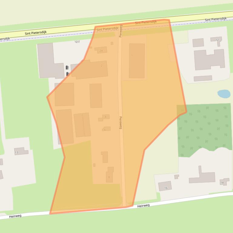 Kaart van postcodegebied 4528EG.