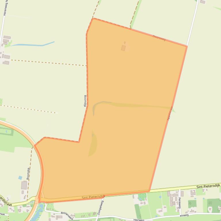 Kaart van postcodegebied 4528KA.