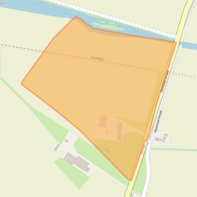 Kaart van postcodegebied 4528KS.