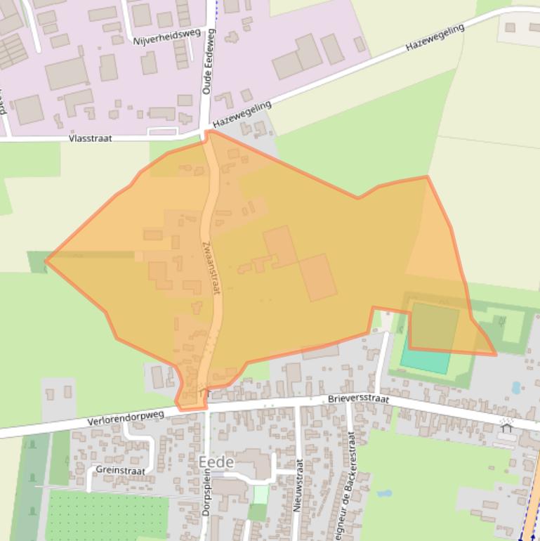 Kaart van postcodegebied 4529GH.