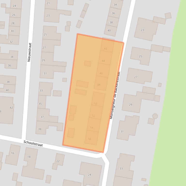 Kaart van postcodegebied 4529GT.