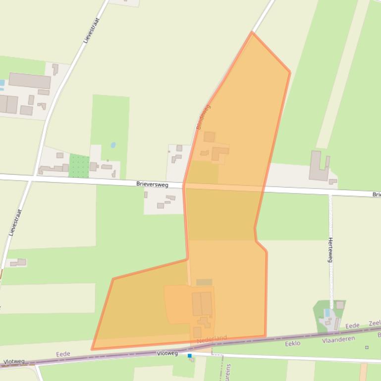 Kaart van postcodegebied 4529JN.