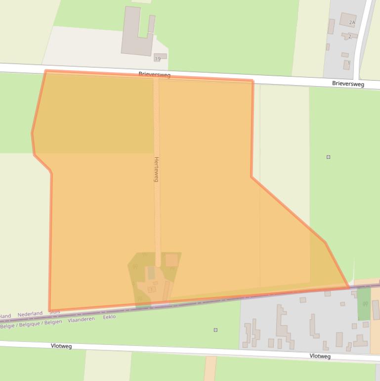 Kaart van postcodegebied 4529JP.