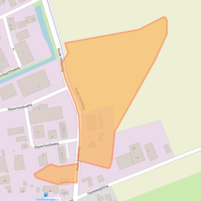 Kaart van postcodegebied 4529PN.