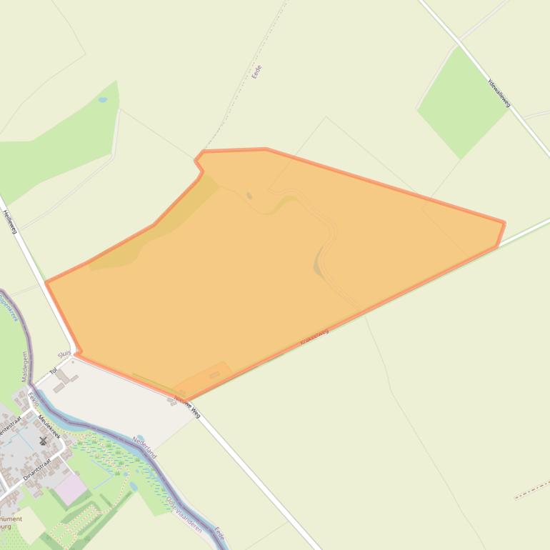 Kaart van postcodegebied 4529PV.