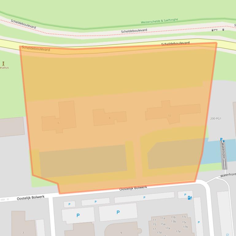 Kaart van postcodegebied 4531GT.