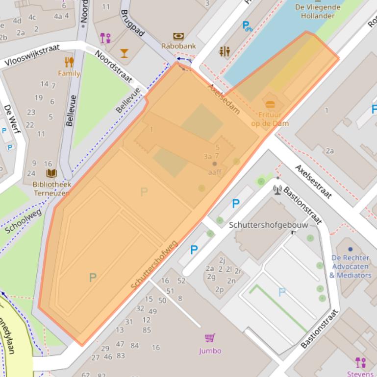 Kaart van postcodegebied 4531HH.