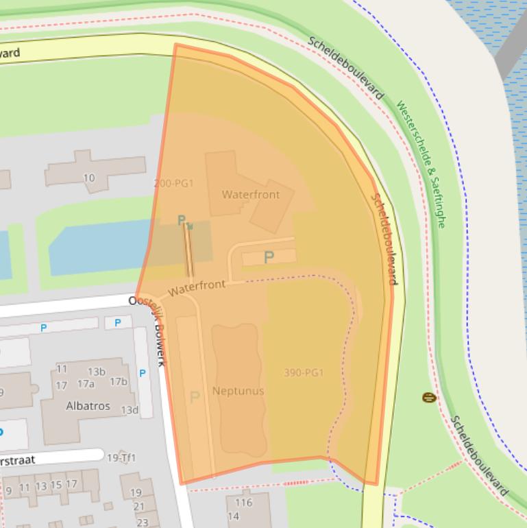 Kaart van postcodegebied 4531HZ.