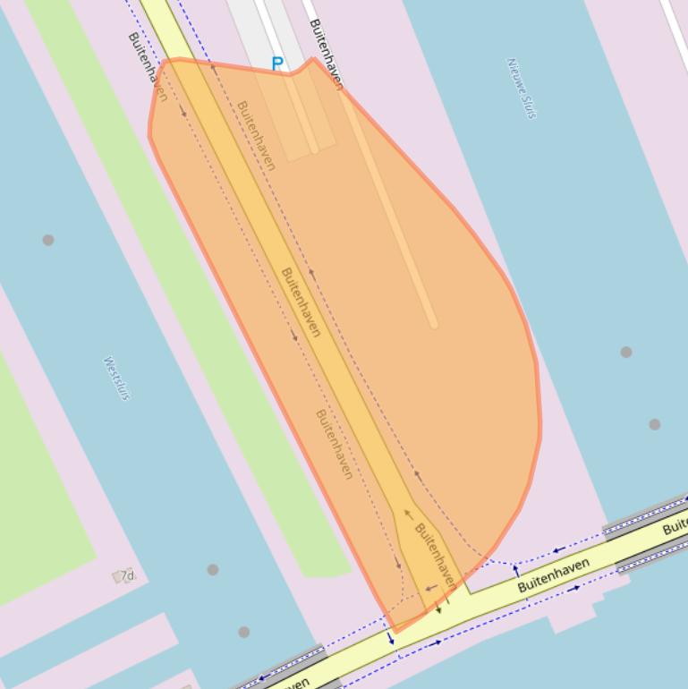 Kaart van postcodegebied 4531PC.