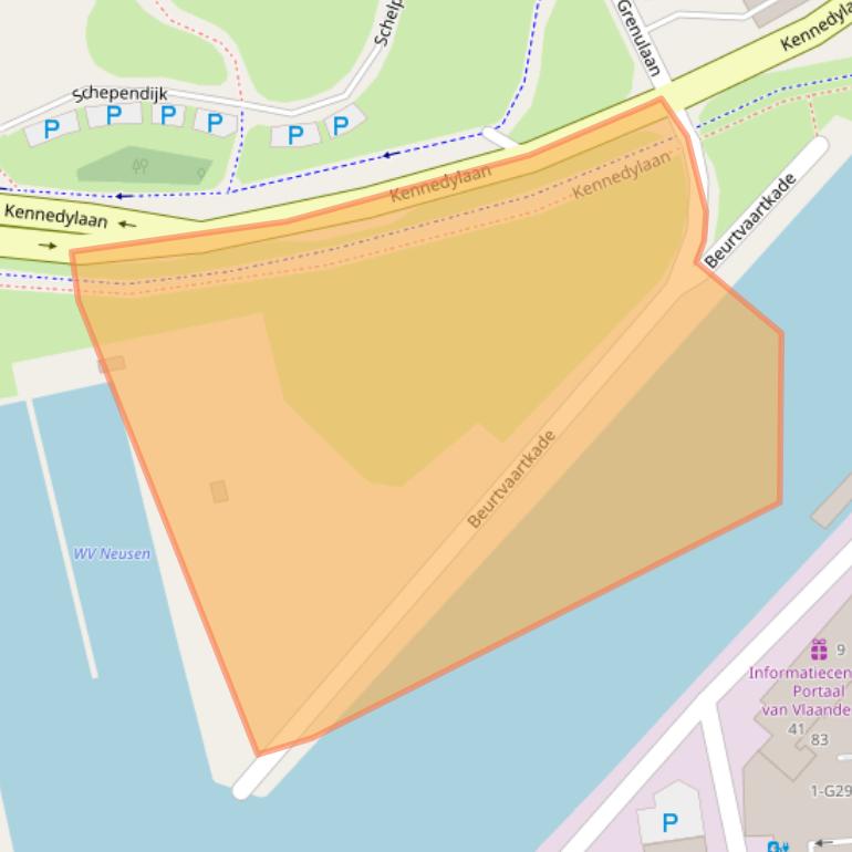 Kaart van postcodegebied 4531PE.