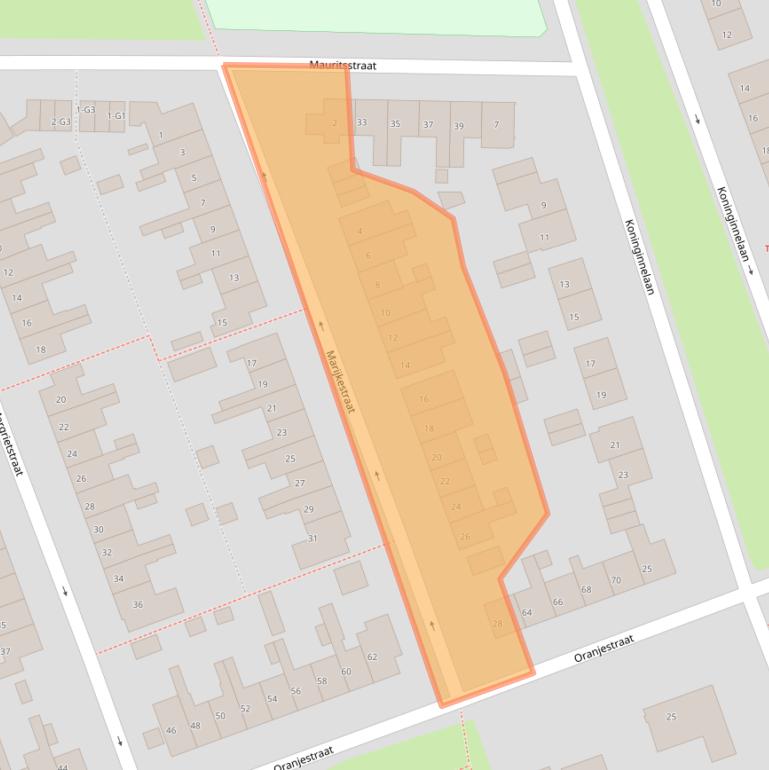 Kaart van postcodegebied 4532BM.