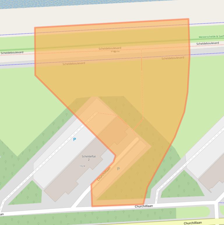 Kaart van postcodegebied 4532JH.