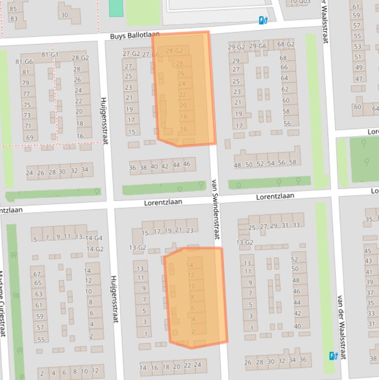 Kaart van postcodegebied 4532KD.