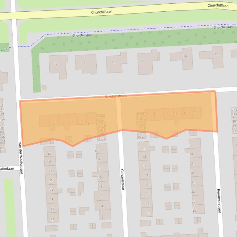Kaart van postcodegebied 4532KE.
