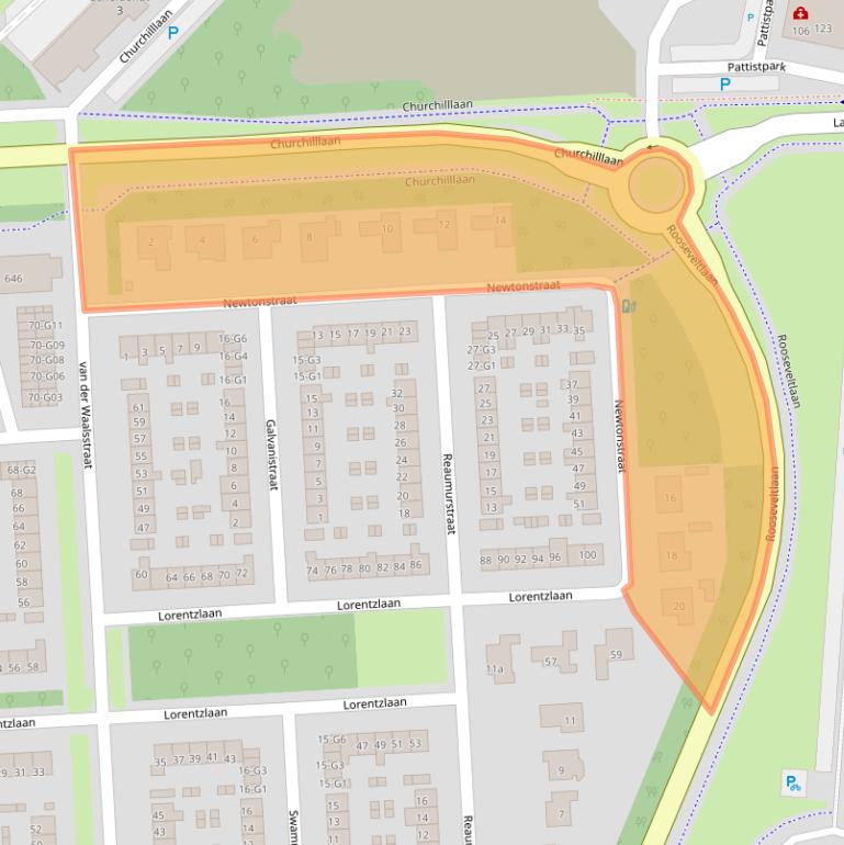 Kaart van postcodegebied 4532KH.