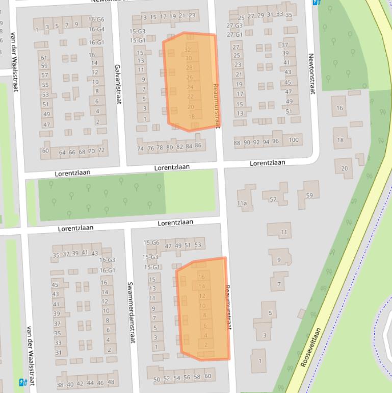 Kaart van postcodegebied 4532KK.