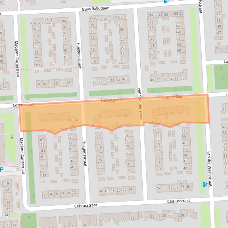 Kaart van postcodegebied 4532KM.