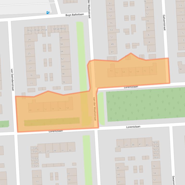 Kaart van postcodegebied 4532KR.