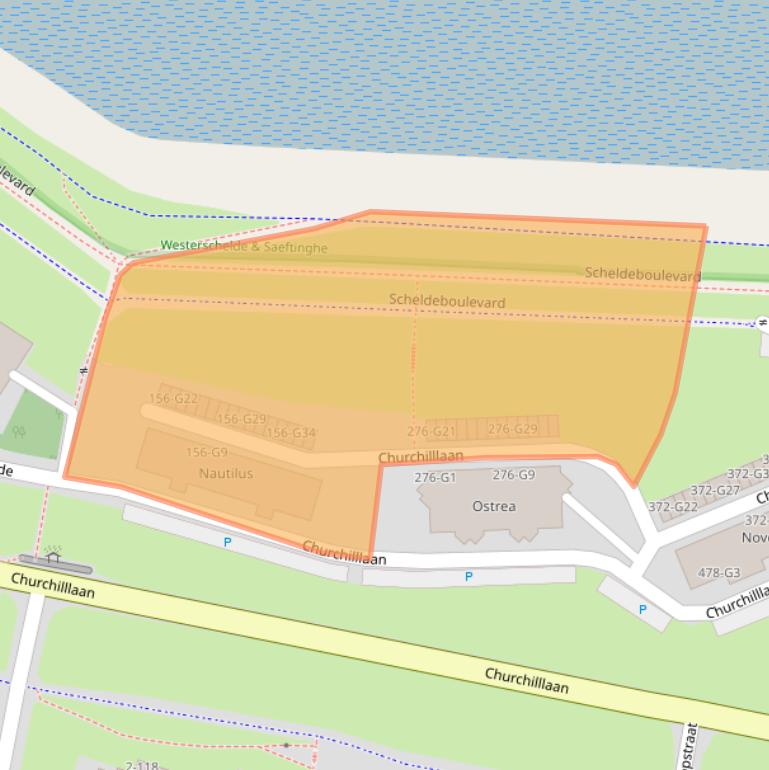 Kaart van postcodegebied 4532MG.
