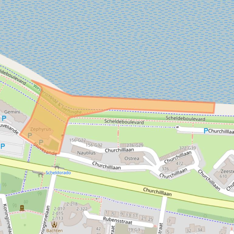 Kaart van postcodegebied 4532MN.