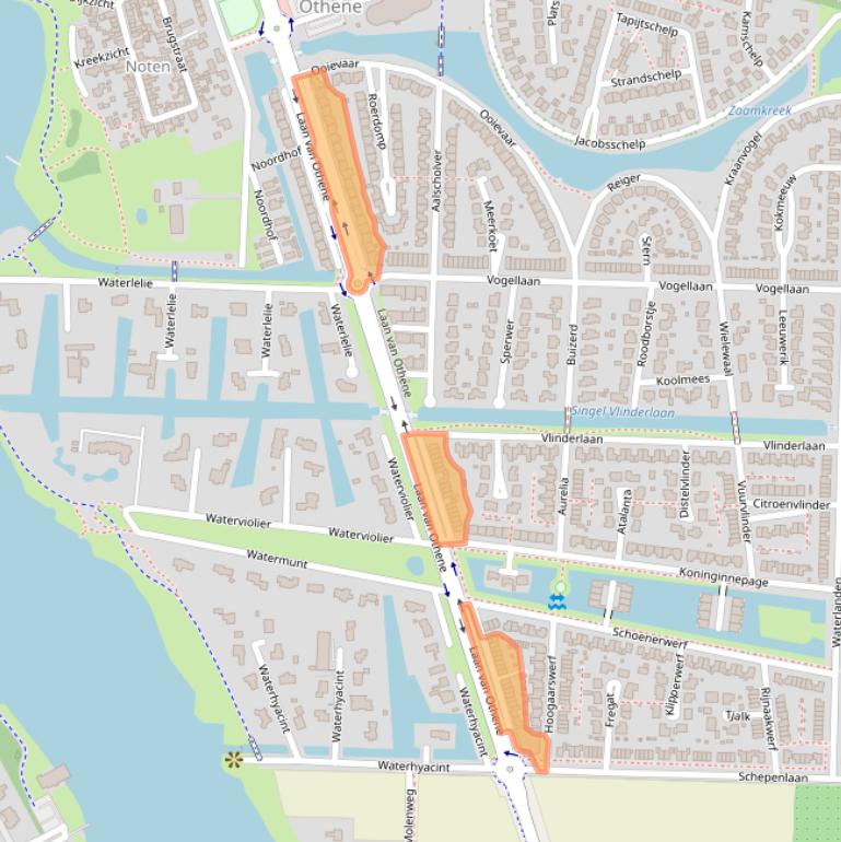 Kaart van postcodegebied 4533DB.