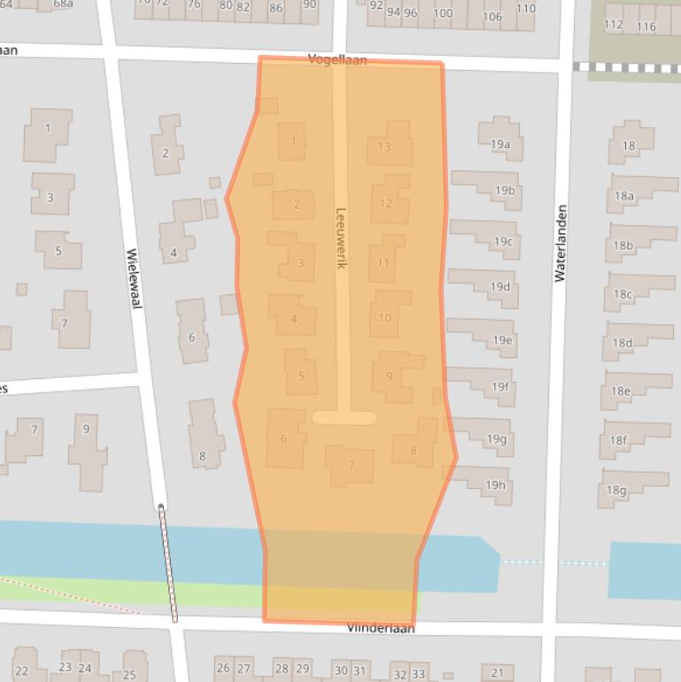 Kaart van postcodegebied 4533GE.