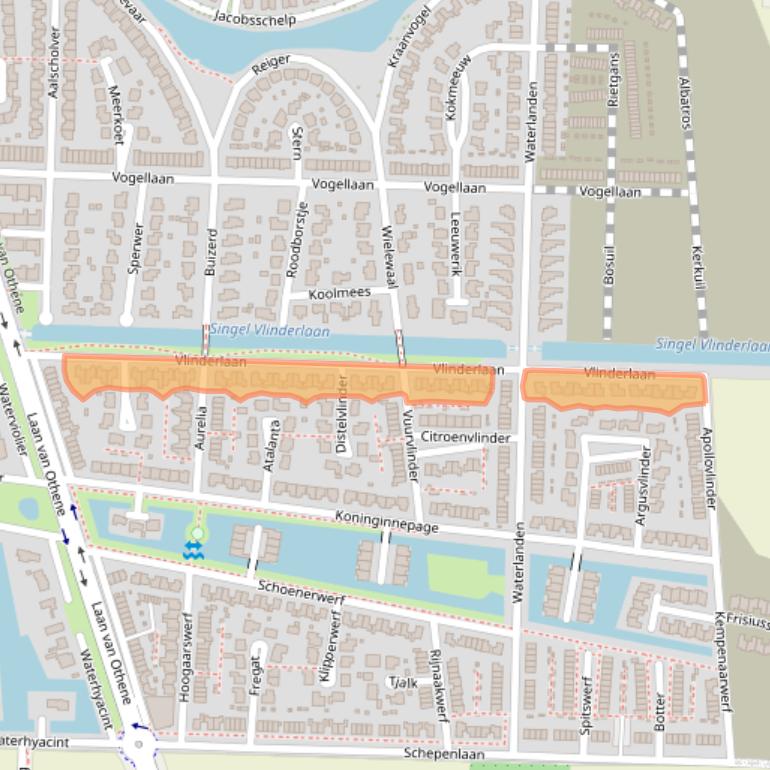 Kaart van postcodegebied 4533HA.