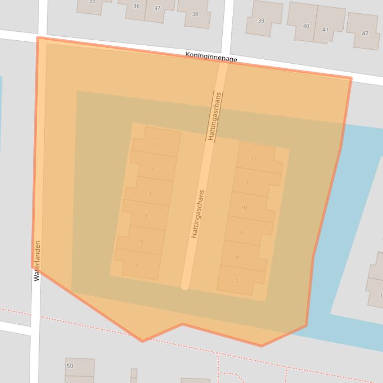 Kaart van postcodegebied 4533JB.