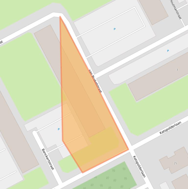 Kaart van postcodegebied 4535AE.