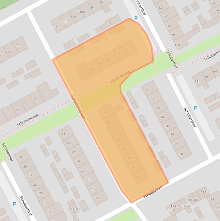 Kaart van postcodegebied 4536AS.