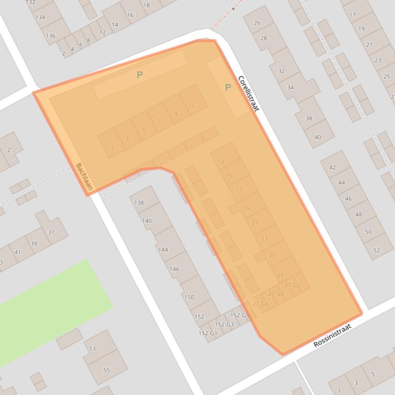 Kaart van postcodegebied 4536EC.