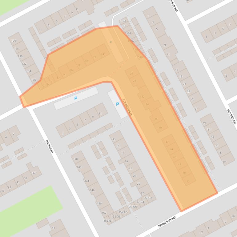 Kaart van postcodegebied 4536ED.