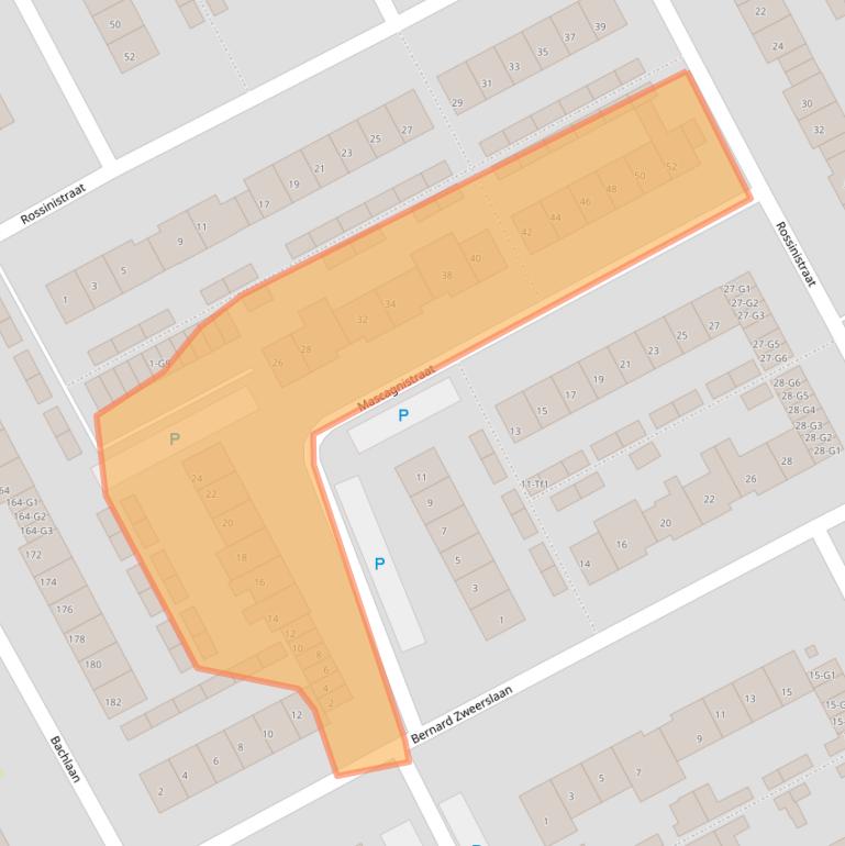 Kaart van postcodegebied 4536EJ.