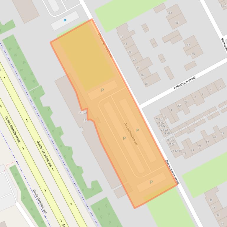 Kaart van postcodegebied 4536GM.