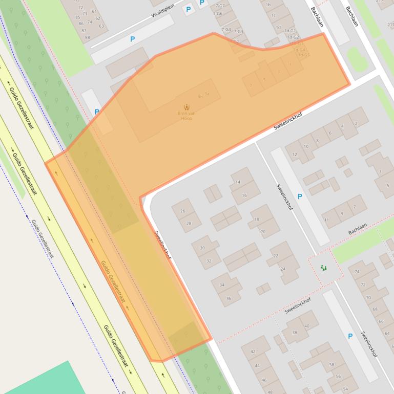 Kaart van postcodegebied 4536HA.