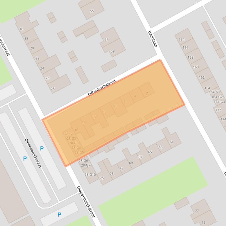 Kaart van postcodegebied 4536HE.