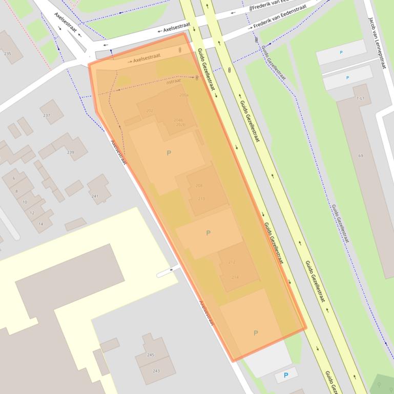 Kaart van postcodegebied 4537AX.