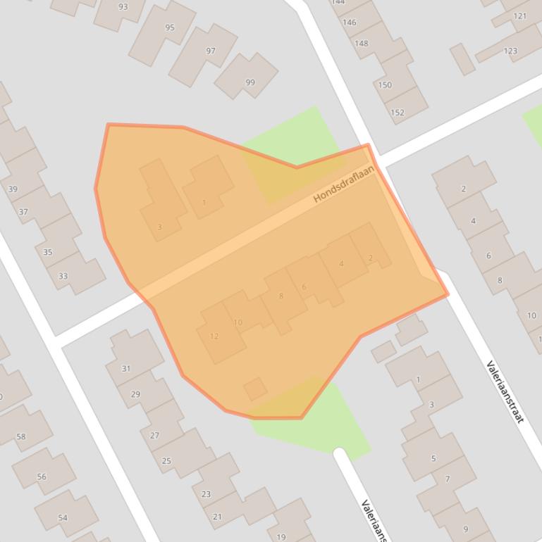 Kaart van postcodegebied 4537DB.