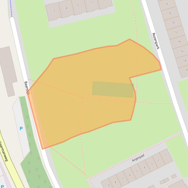 Kaart van postcodegebied 4537SM.