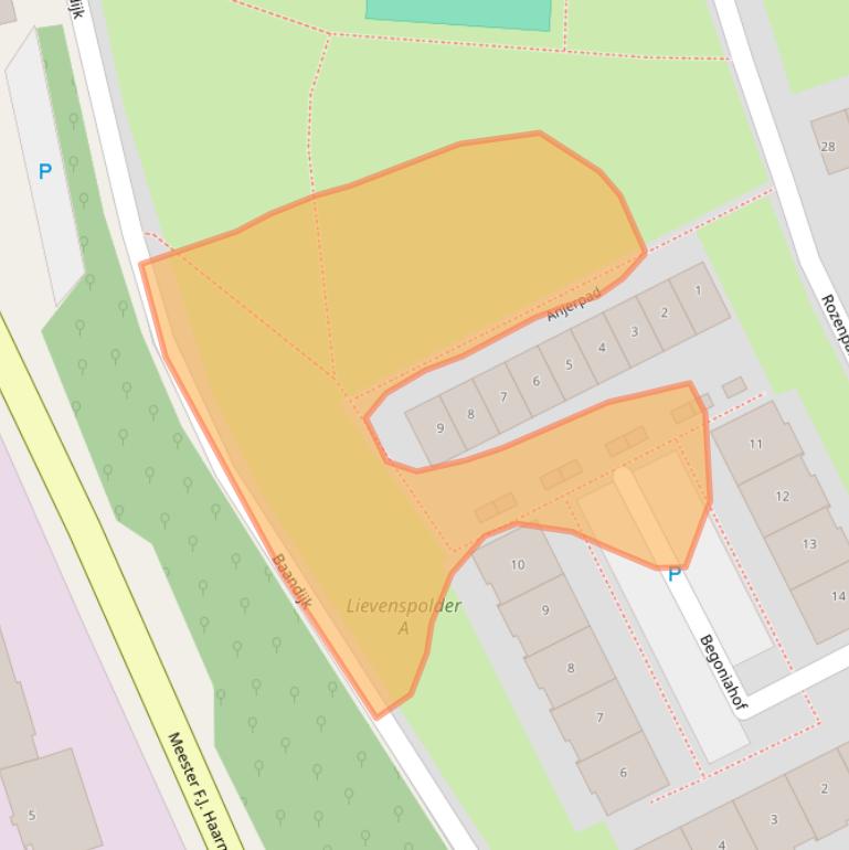 Kaart van postcodegebied 4537SN.