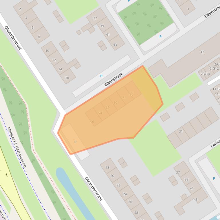 Kaart van postcodegebied 4537VH.