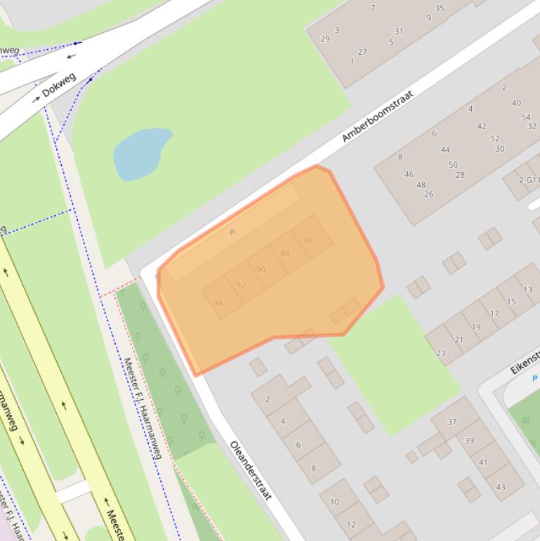 Kaart van postcodegebied 4537XC.