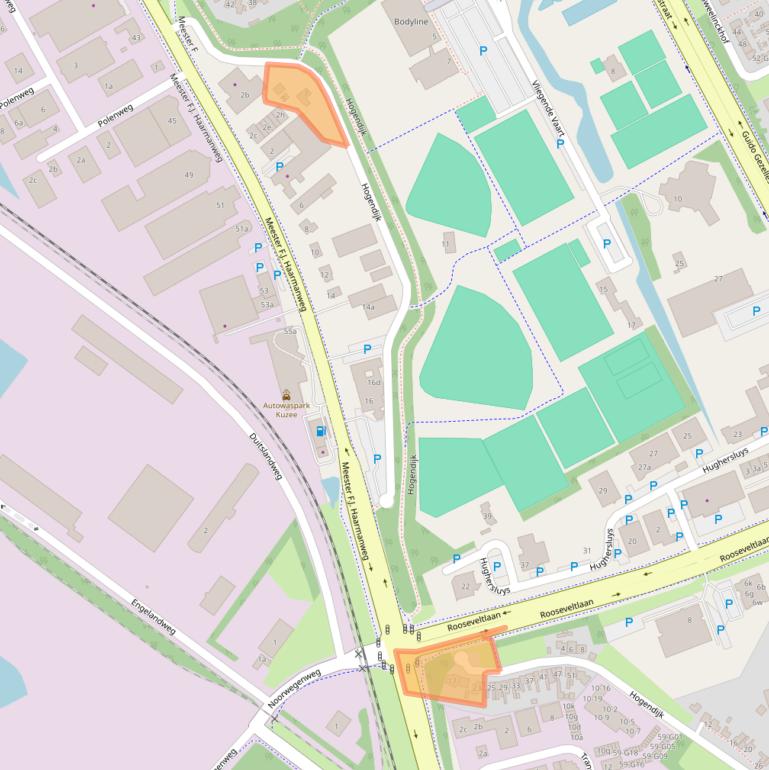 Kaart van postcodegebied 4538BA.