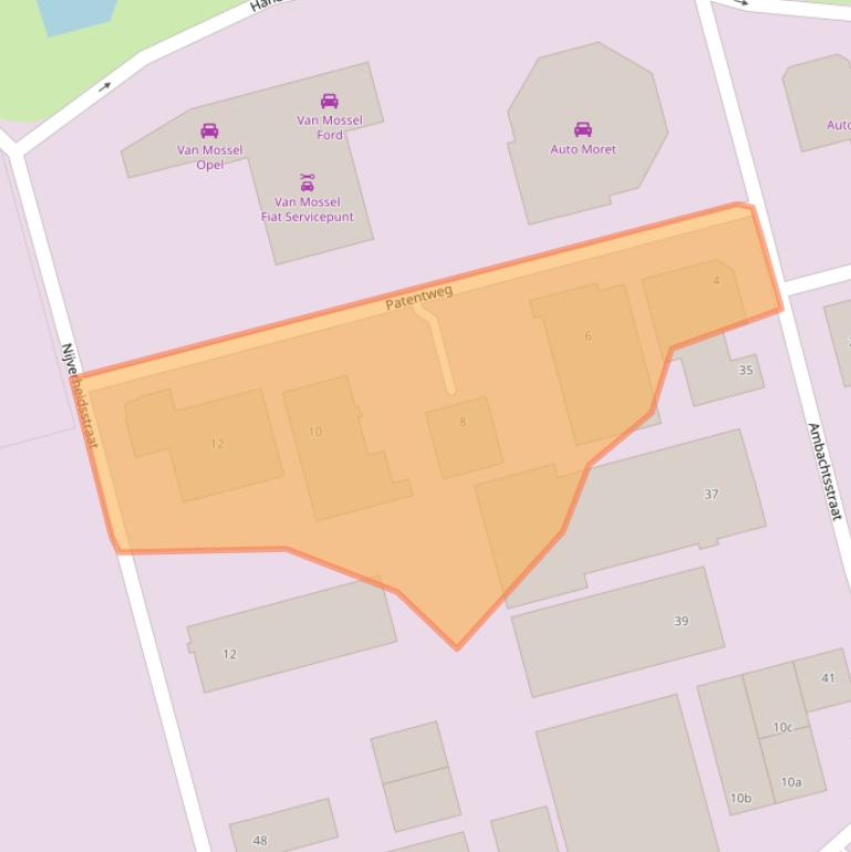 Kaart van postcodegebied 4538BR.