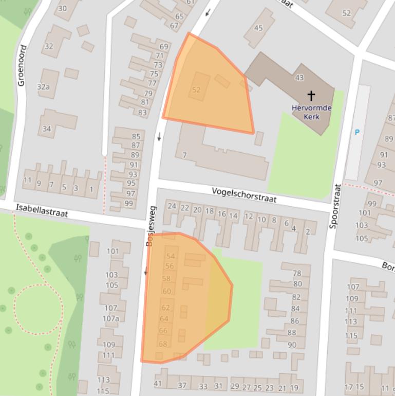Kaart van postcodegebied 4541AR.