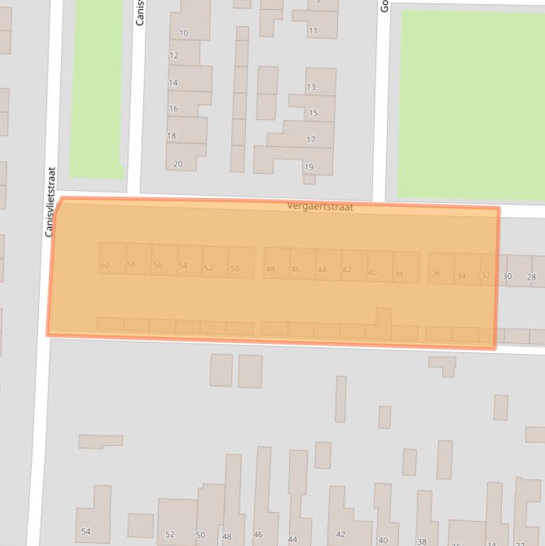 Kaart van postcodegebied 4541BK.