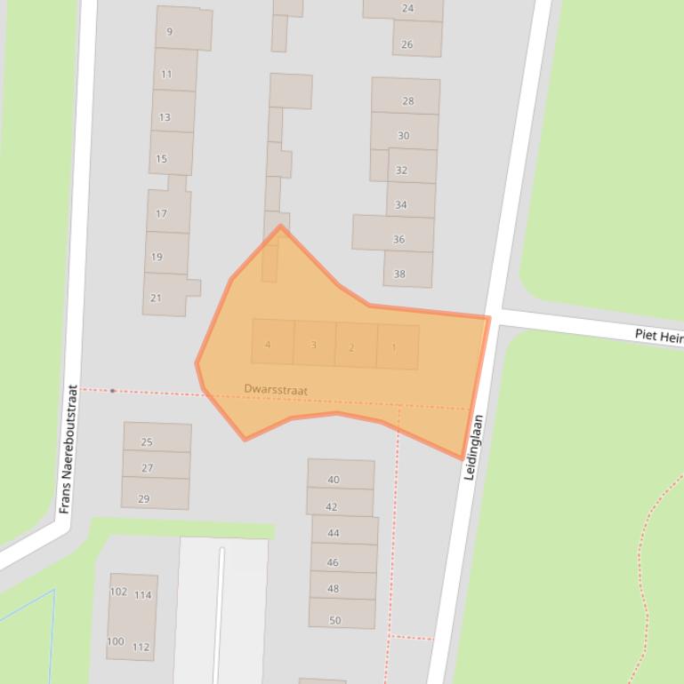 Kaart van postcodegebied 4541CV.