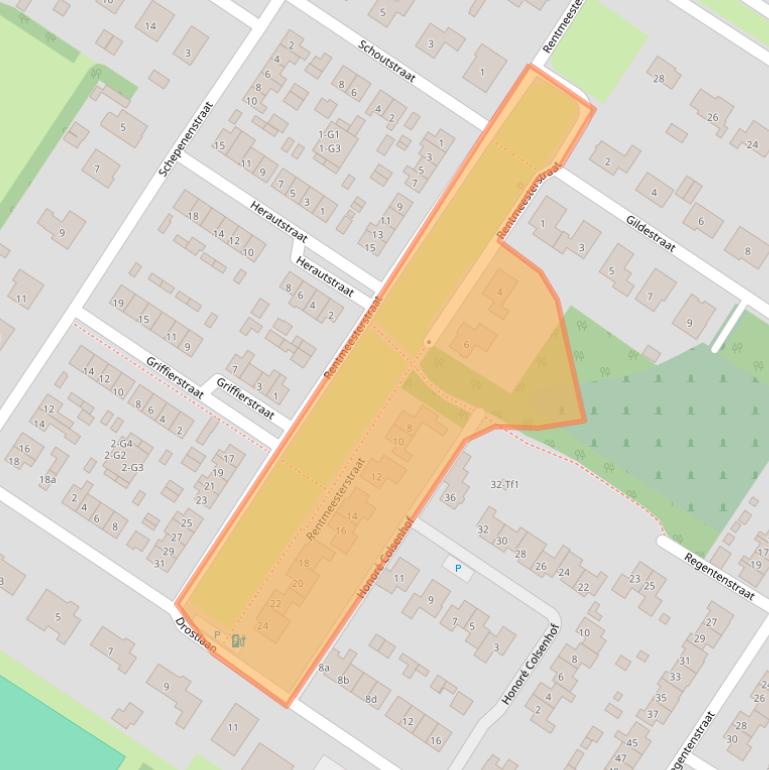 Kaart van postcodegebied 4541EN.